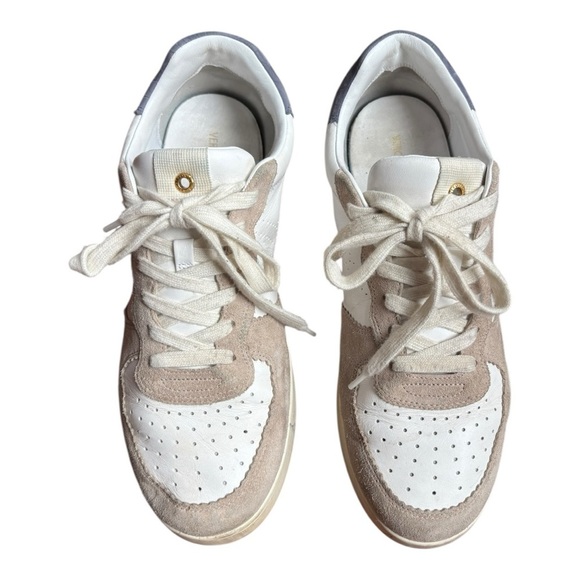 Veronica Beard Lennox Sneakers White Dusk Blue Women’s Size 11 M - Picture 5 of 15